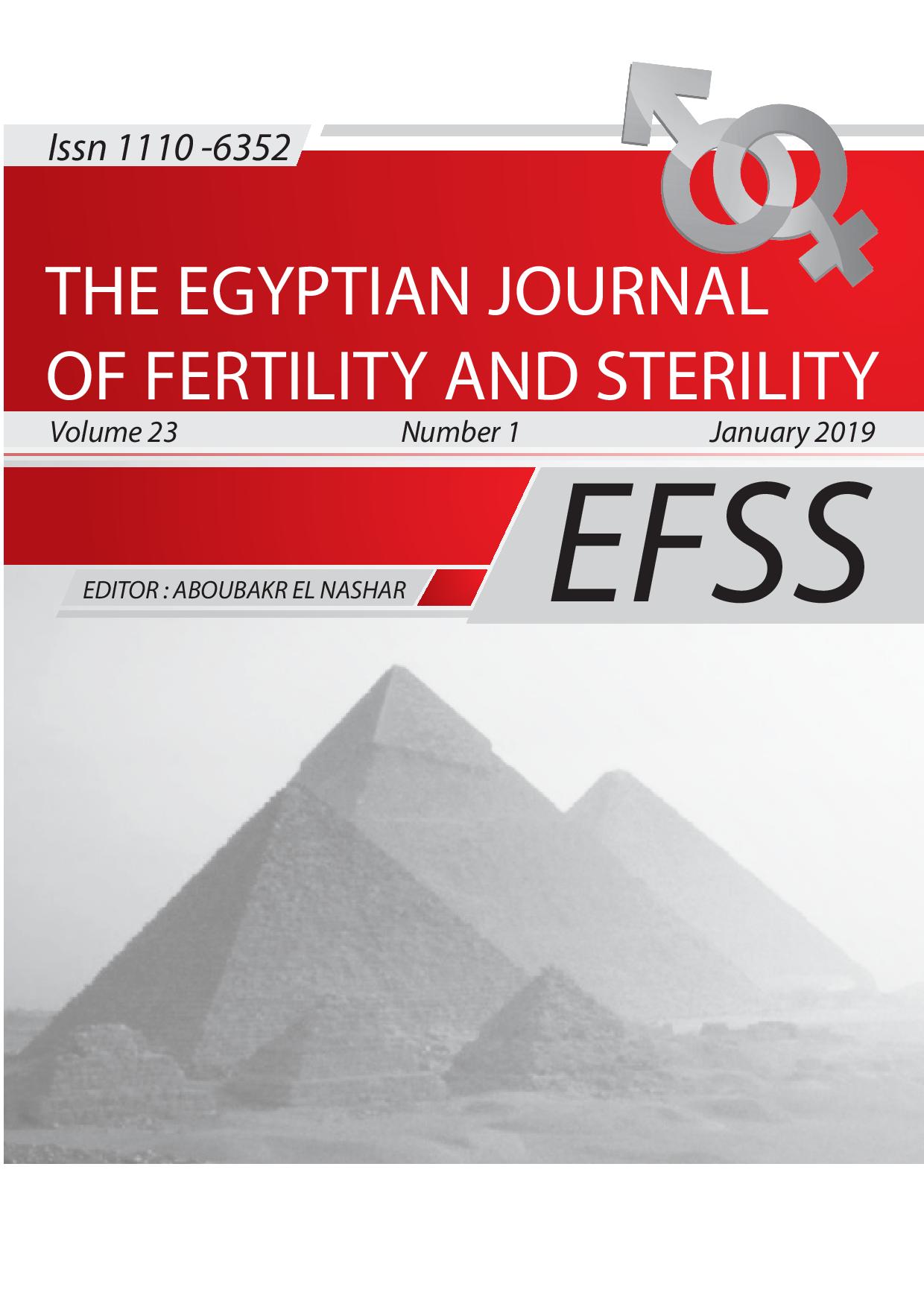 The Egyptian Journal of Fertility and Sterility